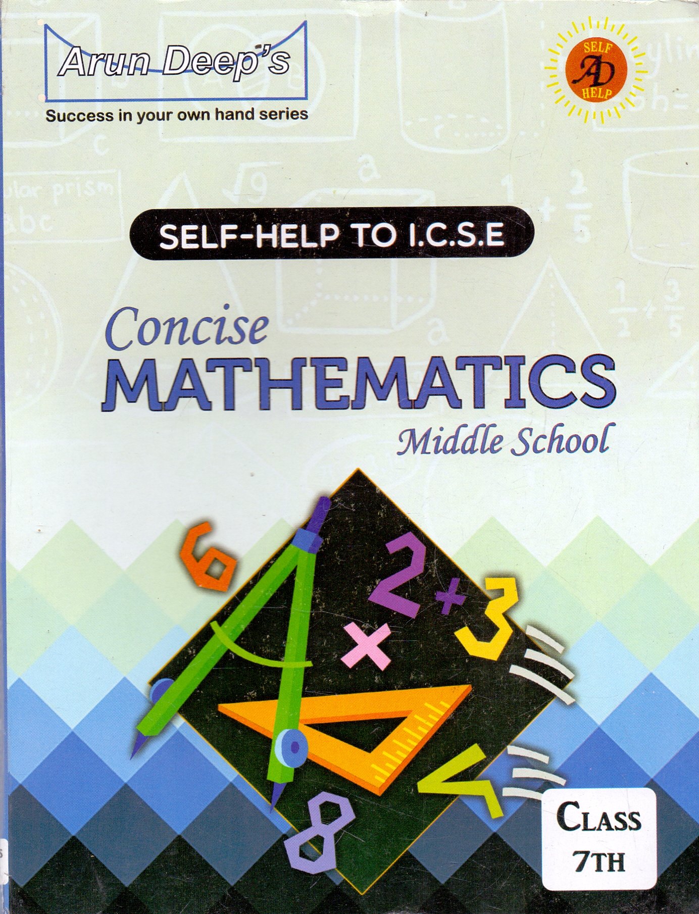 Sh To Icse Middle School Math-7 (Selina)