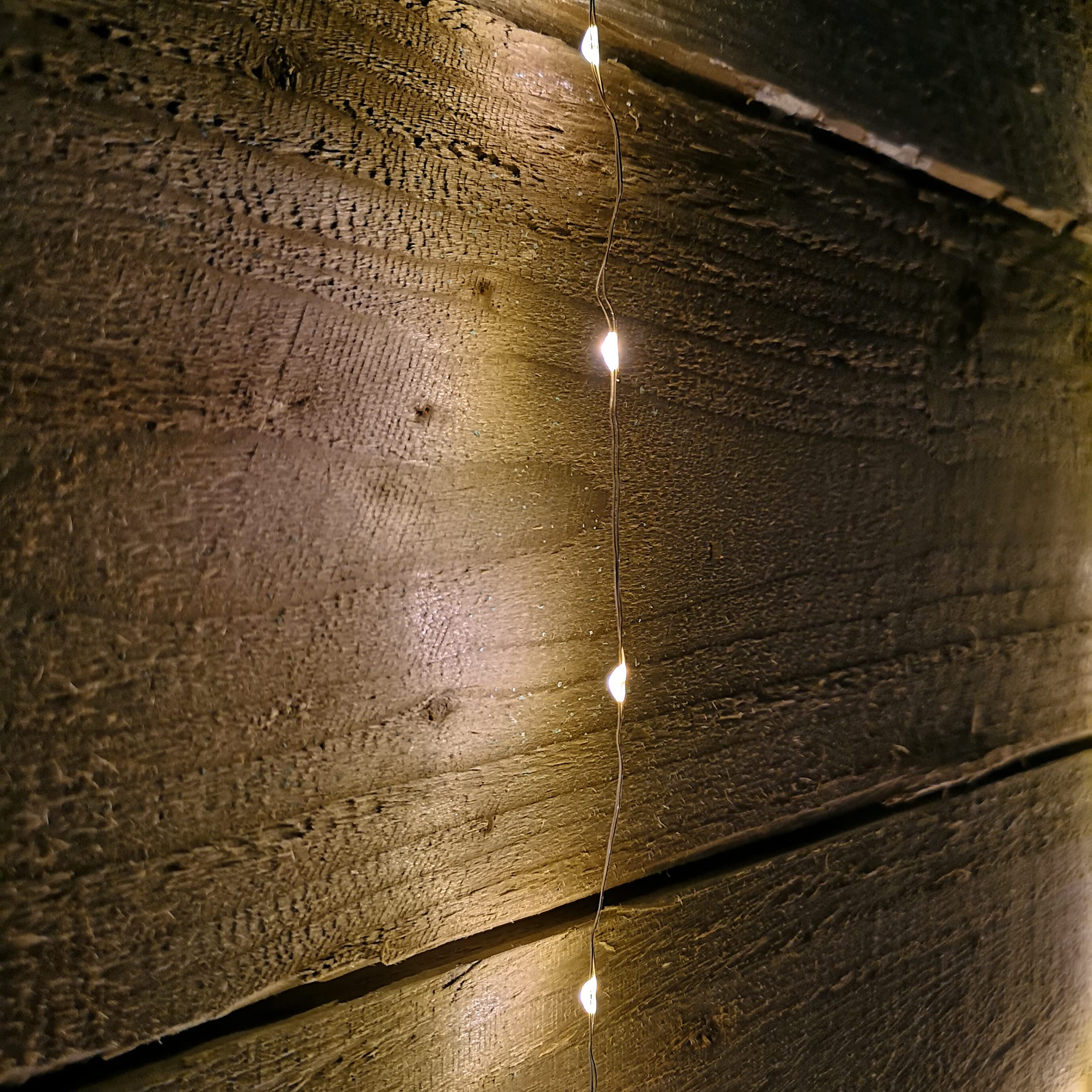 Premier 1,3 x 1,2 m 312 LED luci natalizie lampeggianti statiche stelle LED tenda in bianco mix