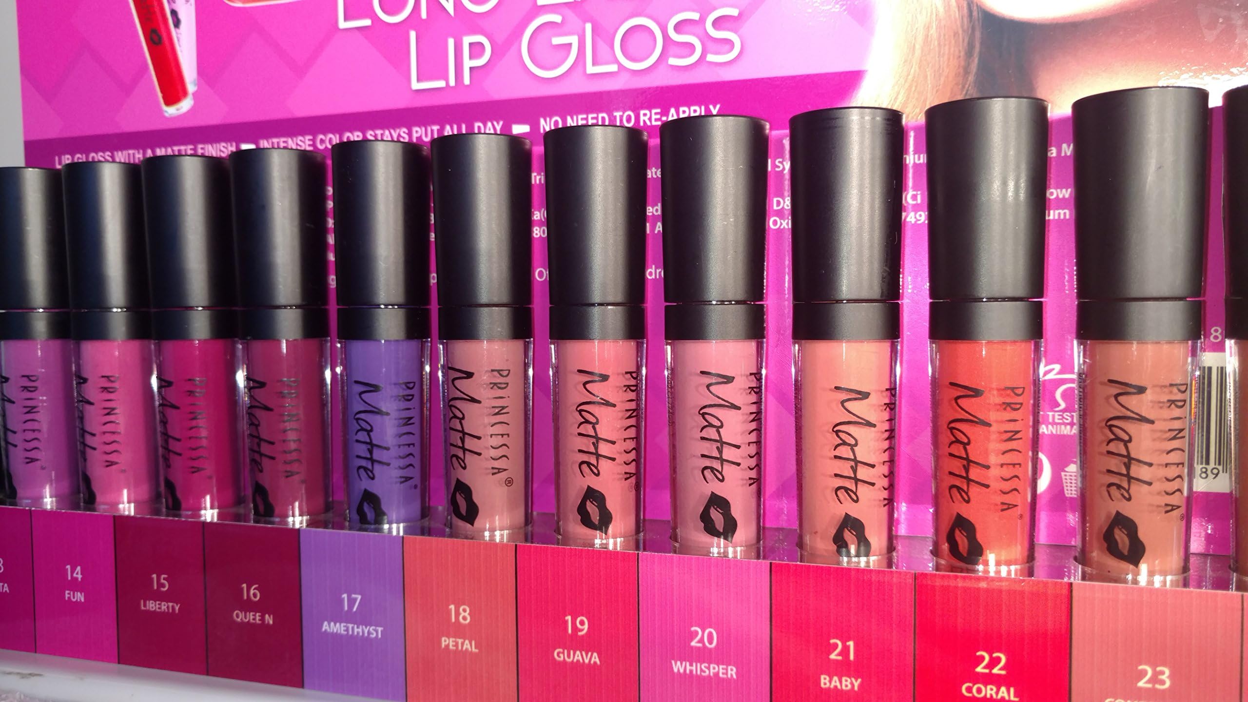 Matte Long lasting Lip Gloss Set of 12 Random Colors Compare to Kylie Jenners Lip Kit