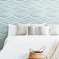 Vista 11 de RoomMates RMK11941RL Papel tapiz de mosaico rosa y verde azulado