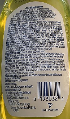 Miniatura 2 de Lysol Clean & Fresh Limpiador multisuperficie  Limón espumoso vertible y girasol 10.75 onzas
