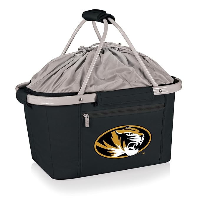 Picnic Time Metro Basket Missouri Tigers Embroidered