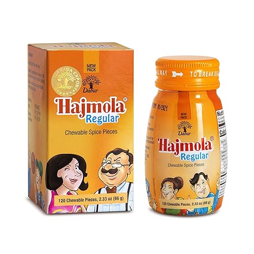 Hajmola Regular tabs - Chewable Spice Pieces (Pack of 3)