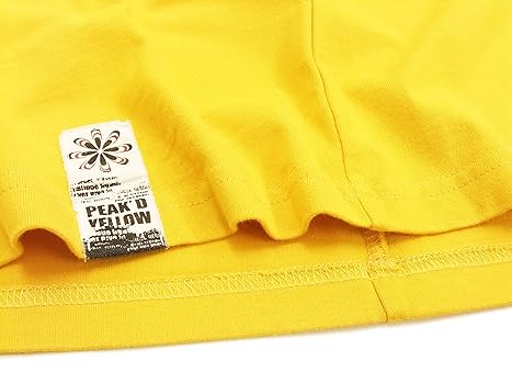 Amazon | [ピークドイエロー] Tシャツ PYT-209 Peaked Yellow