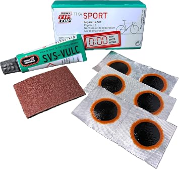 REMA Sport Bicycle Narrow Tube Patch Repair Kit TT04 24 - TT O4