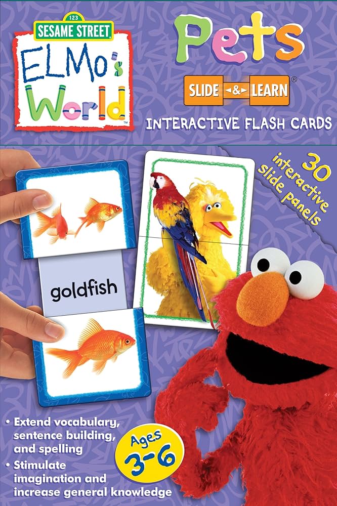 Pets: Slide & Learn (Sesame Street Elmo's World): Sesame Workshop: 9781741859959: Amazon.com: Books pets-slide-learn-sesame-street-elmo-s-world-sesame-workshop-9781741859959-amazon-com-books