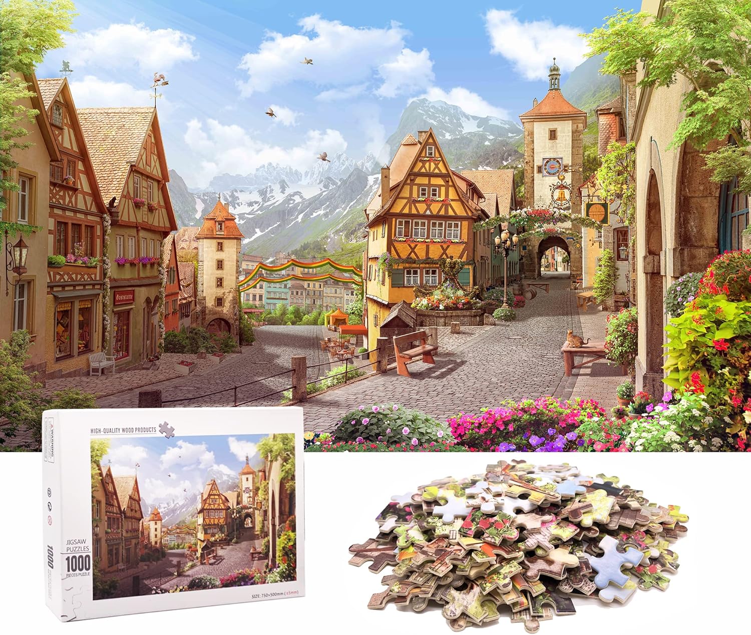 Jigsaw Puzzles for Adults 1000 Piece Puzzle Fun Adult