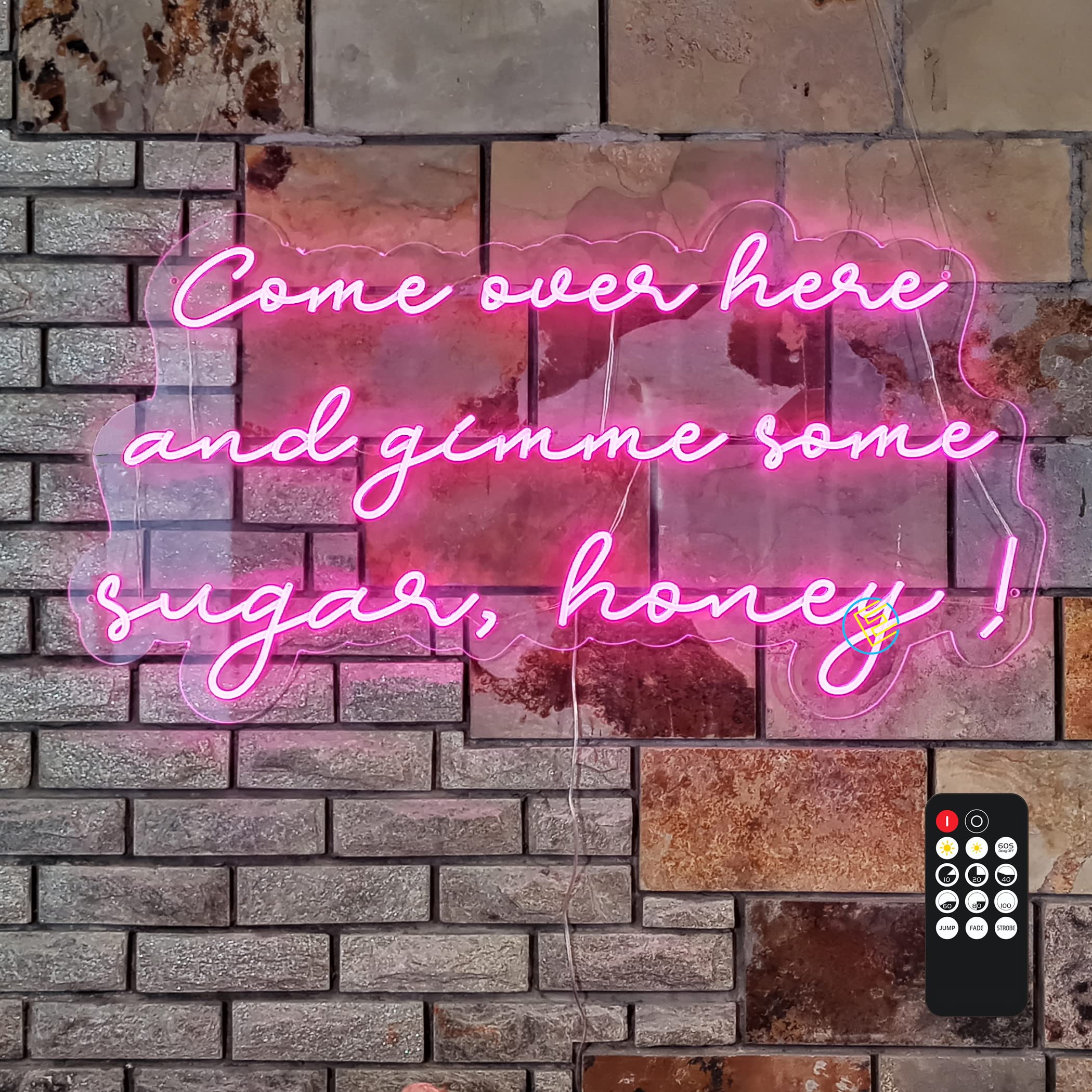 BrillightPersonalized Pink Neon Sign Letters Custom LED Signage for Wedding Birthday Party Favors Mood & Inspirational Words Lights DIY Design Fonts & Colors