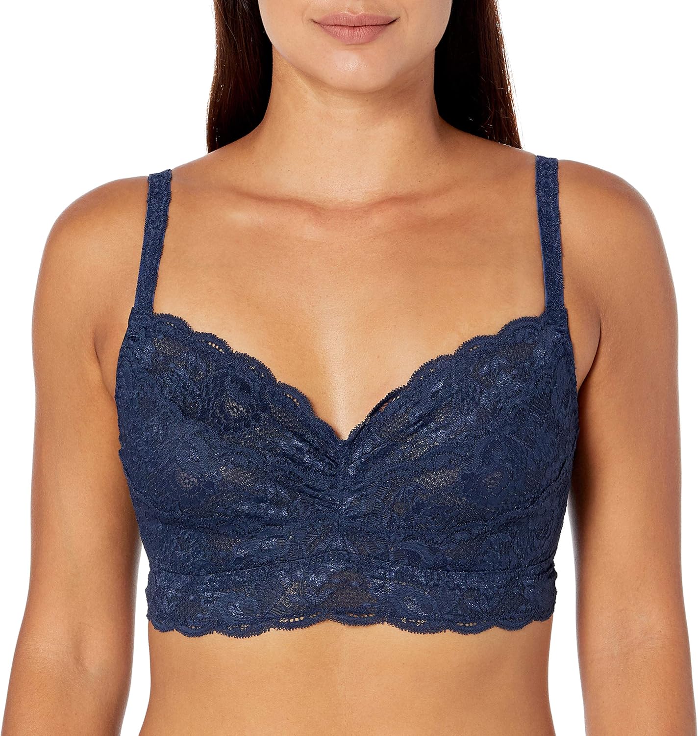 Cosabella Women's NSN Hook Eye Curvy Bralet, Celestial, Large