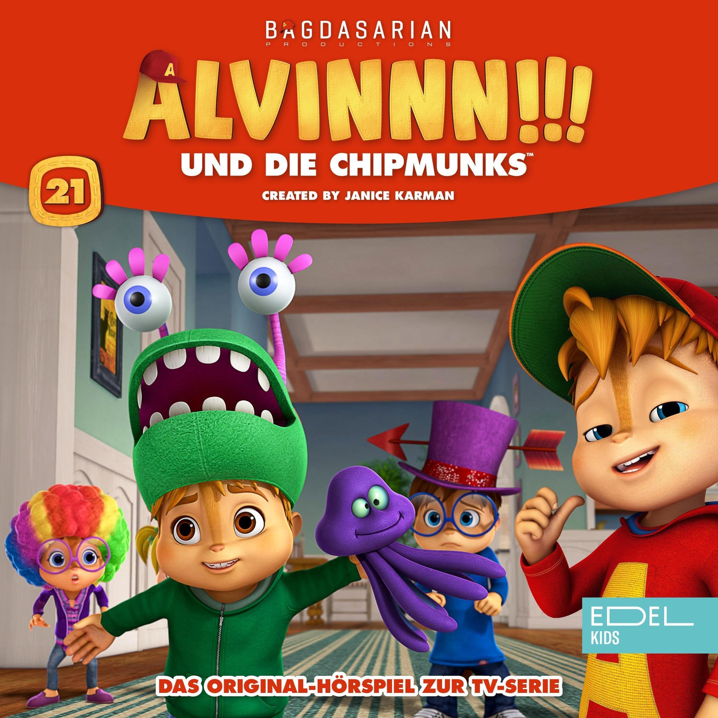 Cover art for Alvinnn!!! und die Chipmunks 21. Das Original-Hörspiel zur TV-Serie