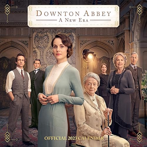 Downton Abbey 2023 Calendar, Month To View Square Wall Calendar , Official Product (The Downton Abbey Square Calendar)