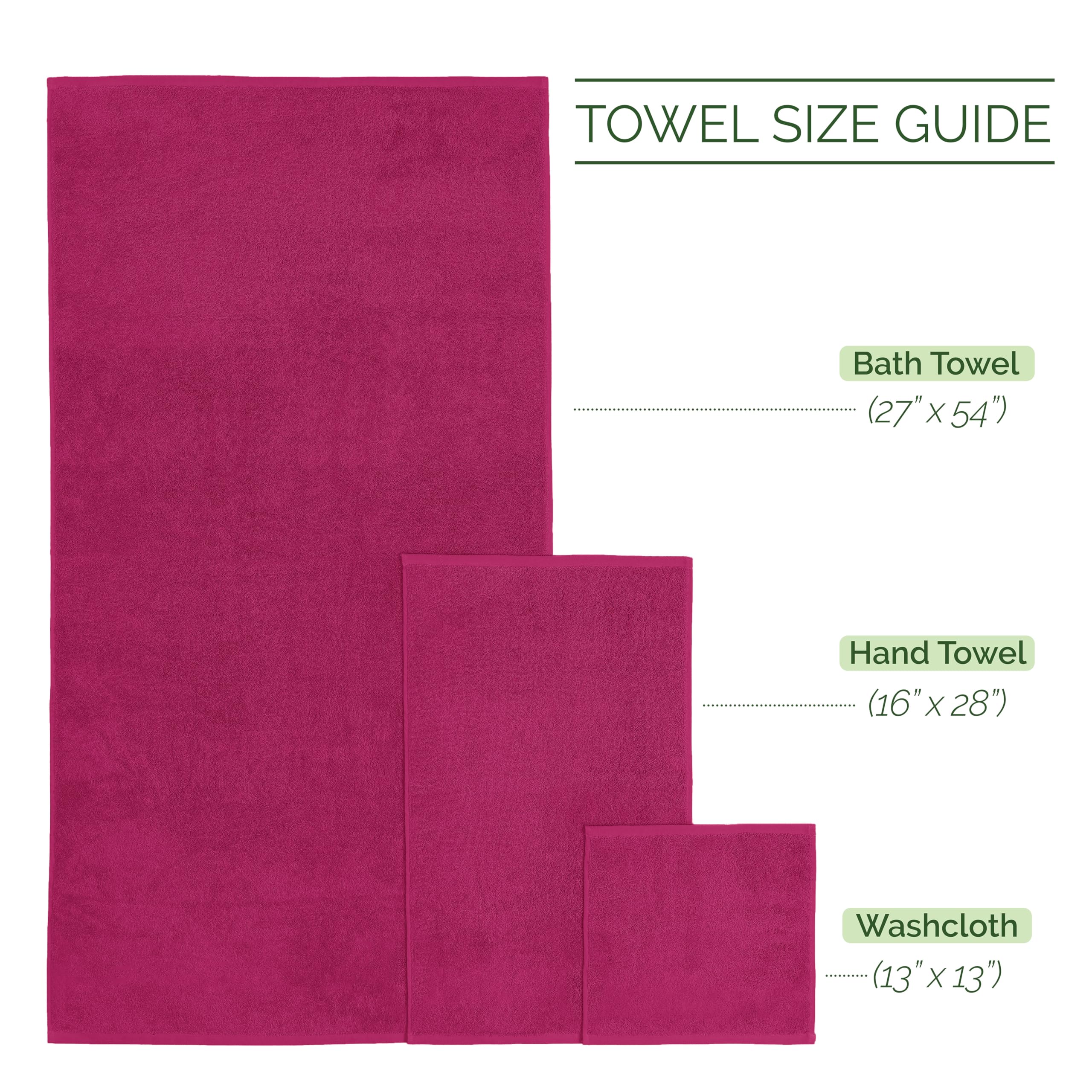 Elegant Comfort Juego de 6 Toallas de baño de Pana de algodón Turco 100% acanaladas, Tacto Premium, Secado rápido, Altamente absorbentes, Contiene 2 Toallas de baño, 2 Toallas de Mano y 2 paños,