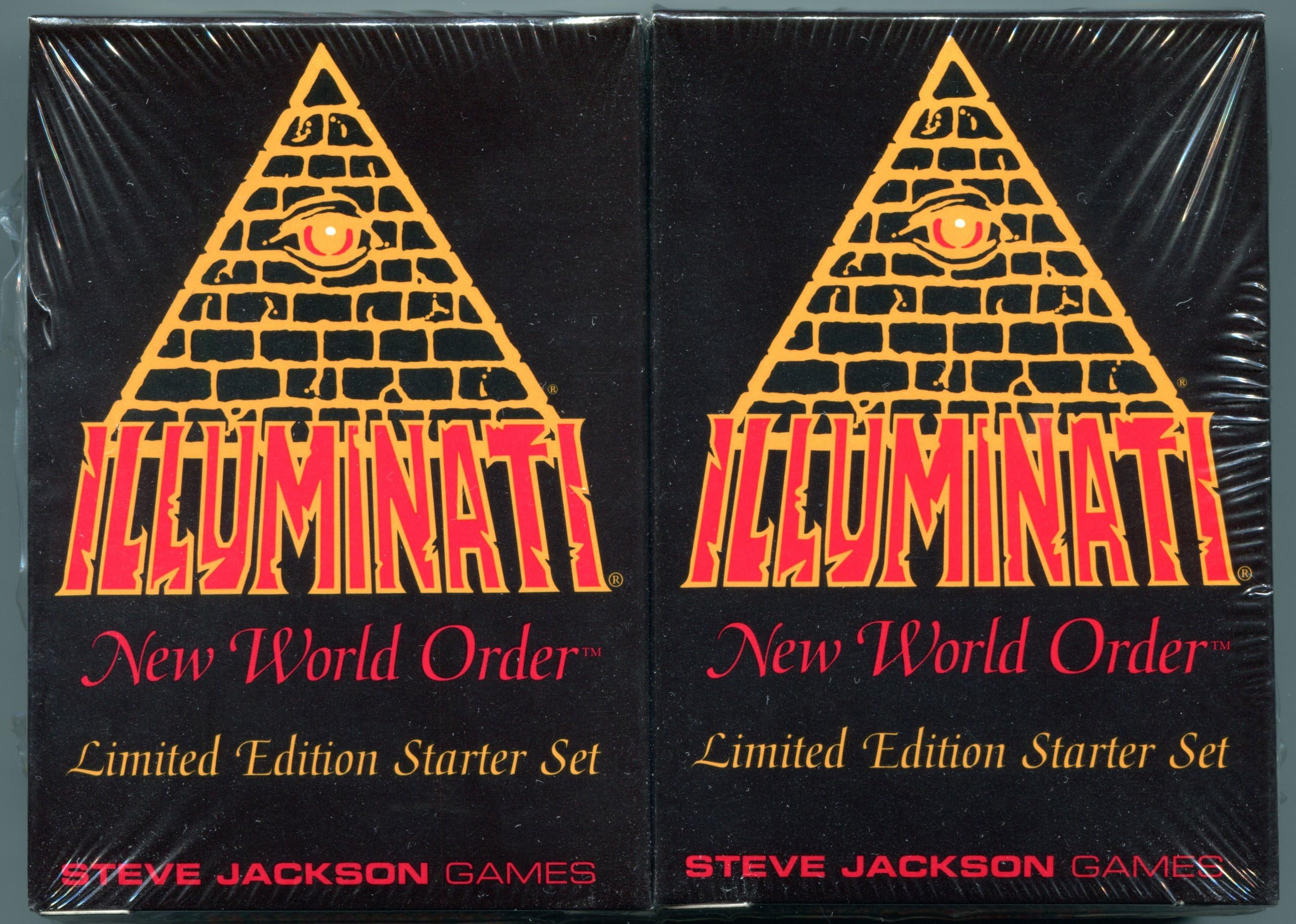 INWO 1994-1995 Illuminati New World Order Card Game Starter Set Limited Edition