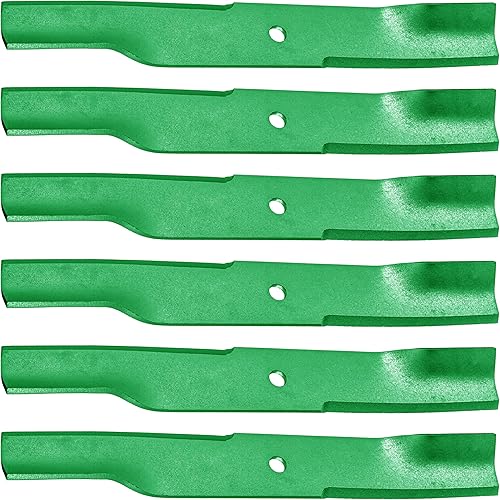 Caltric Cubierta de 6 cuchillas 54" compatible con Hustler Raptor SD SDX Fastrak X SD SDX 601124 797696