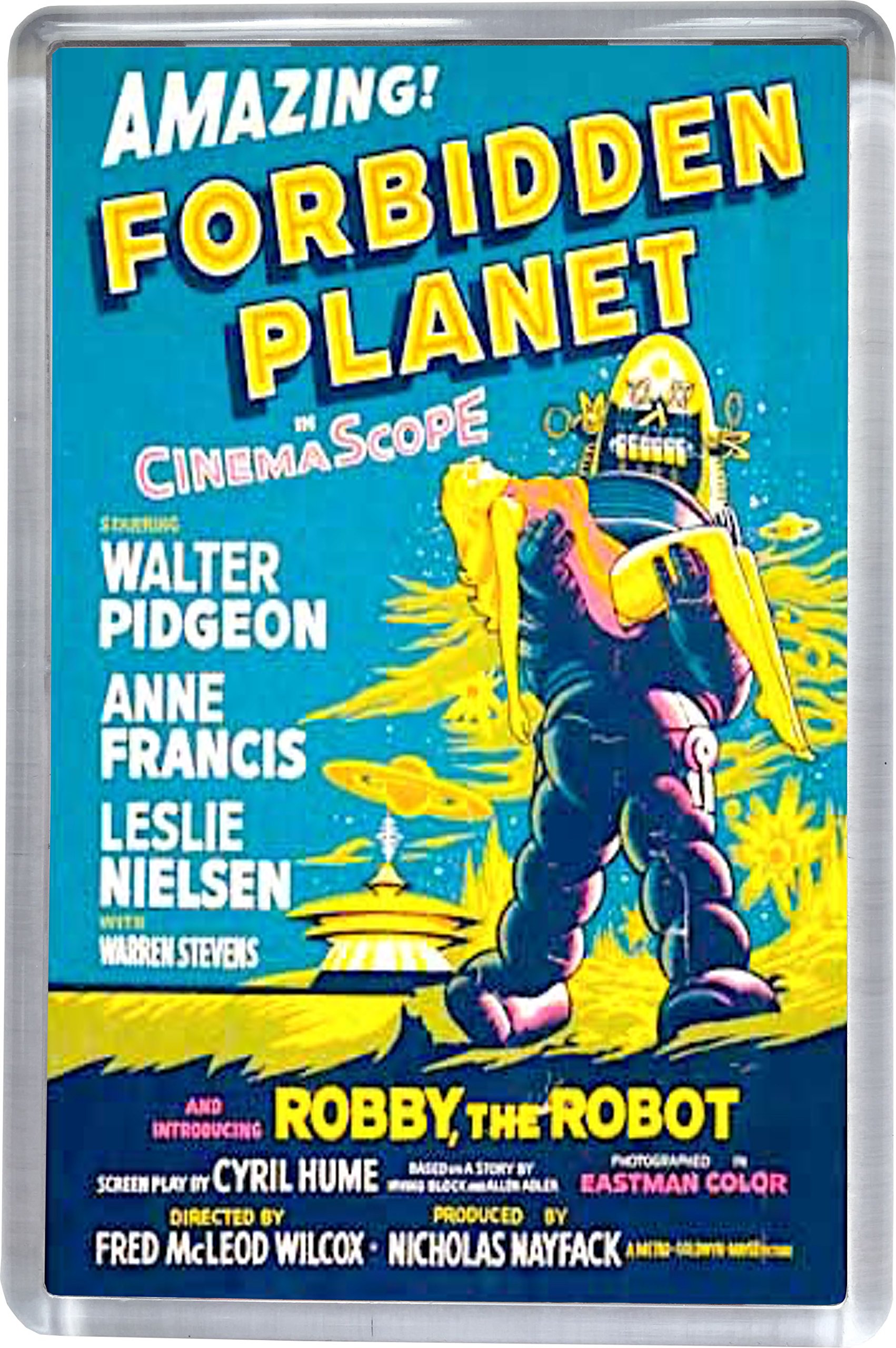 Super Universe Forbidden Planet Robbie Fridge Magnet 5 x 7.5 cm