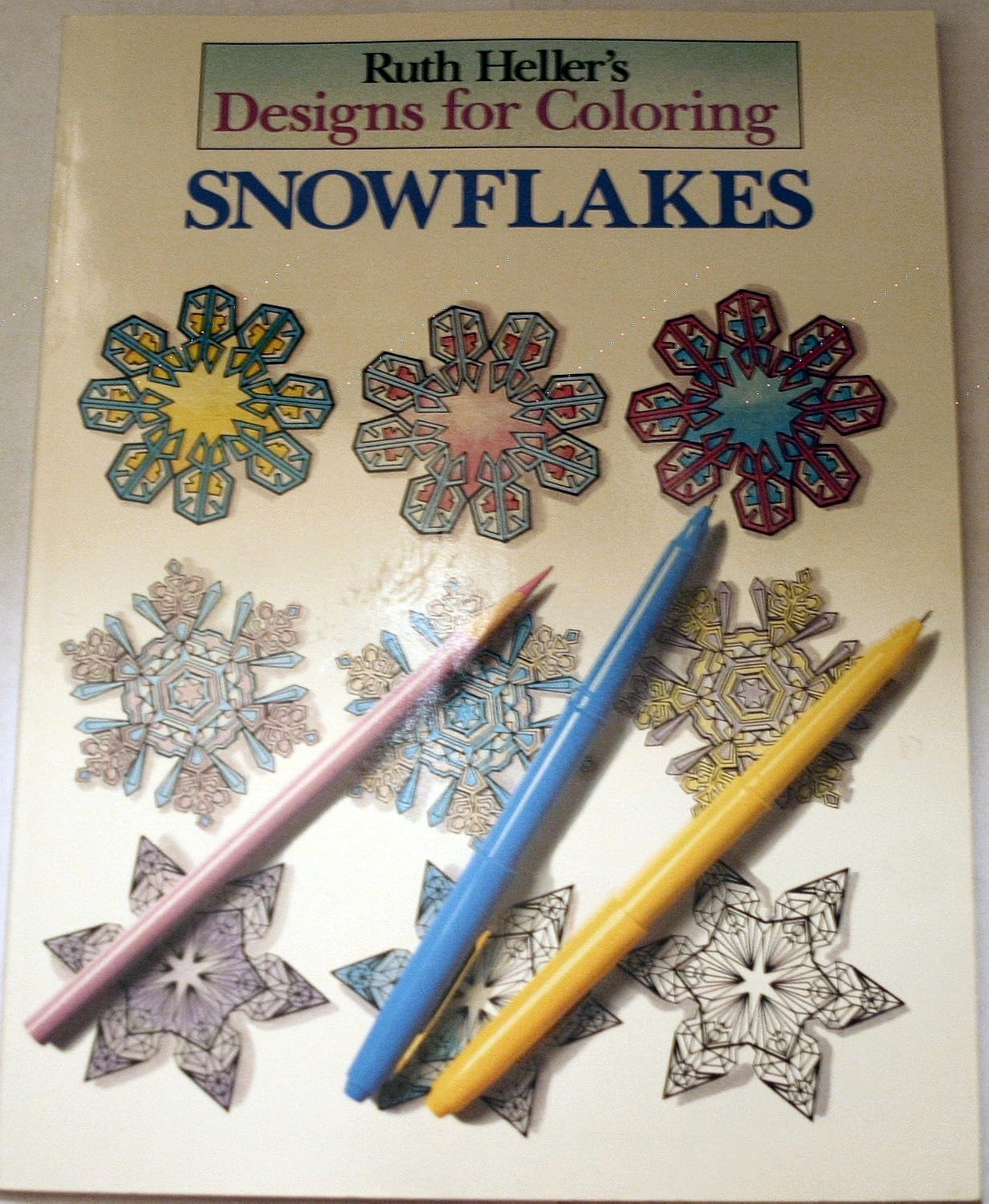 Ruth Heller's Designs for Coloring Snowflakes: Ruth Heller ...
