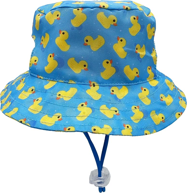 Chapéu Bucket para Cães e Gatos Lucky Ducky Huxley & Kent com Ajuste SnugFit, Pequeno