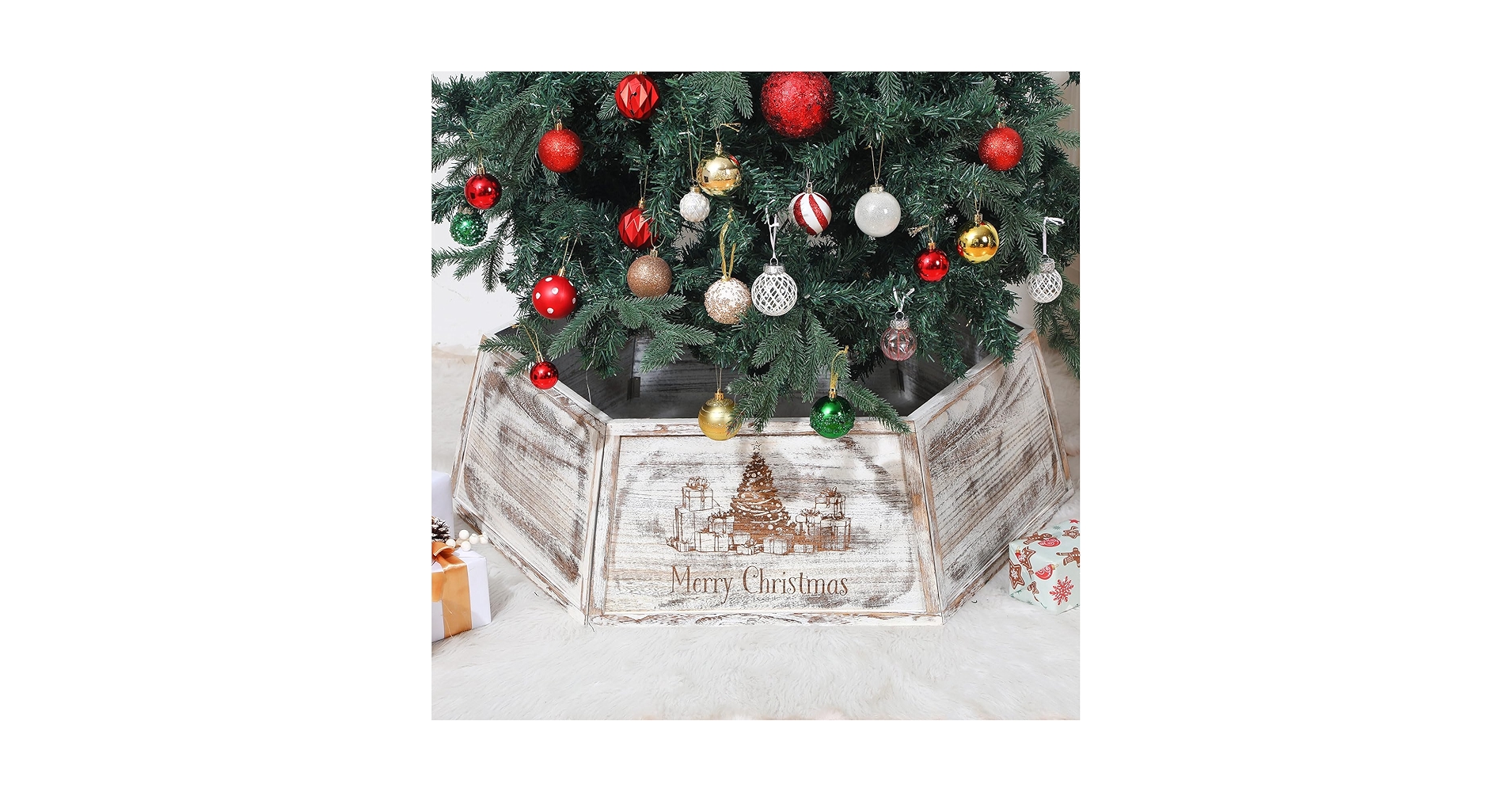 コーラルアンドタスク　クッションカバー Rocking Xmas Tree コーラルアンドタスク クッションカバー クリスマス Coral&Tusk