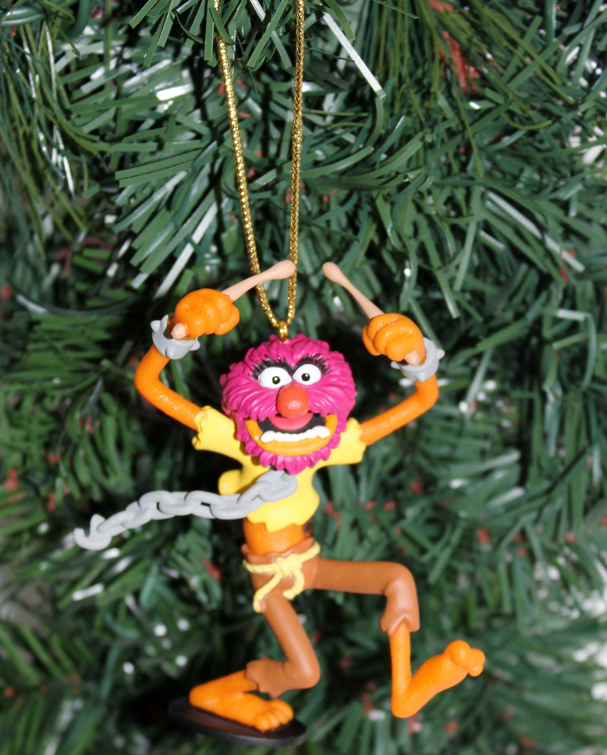 Cordón De Animal De The Muppets | Porta-identificación Con Dije De Goma De 5 Cm