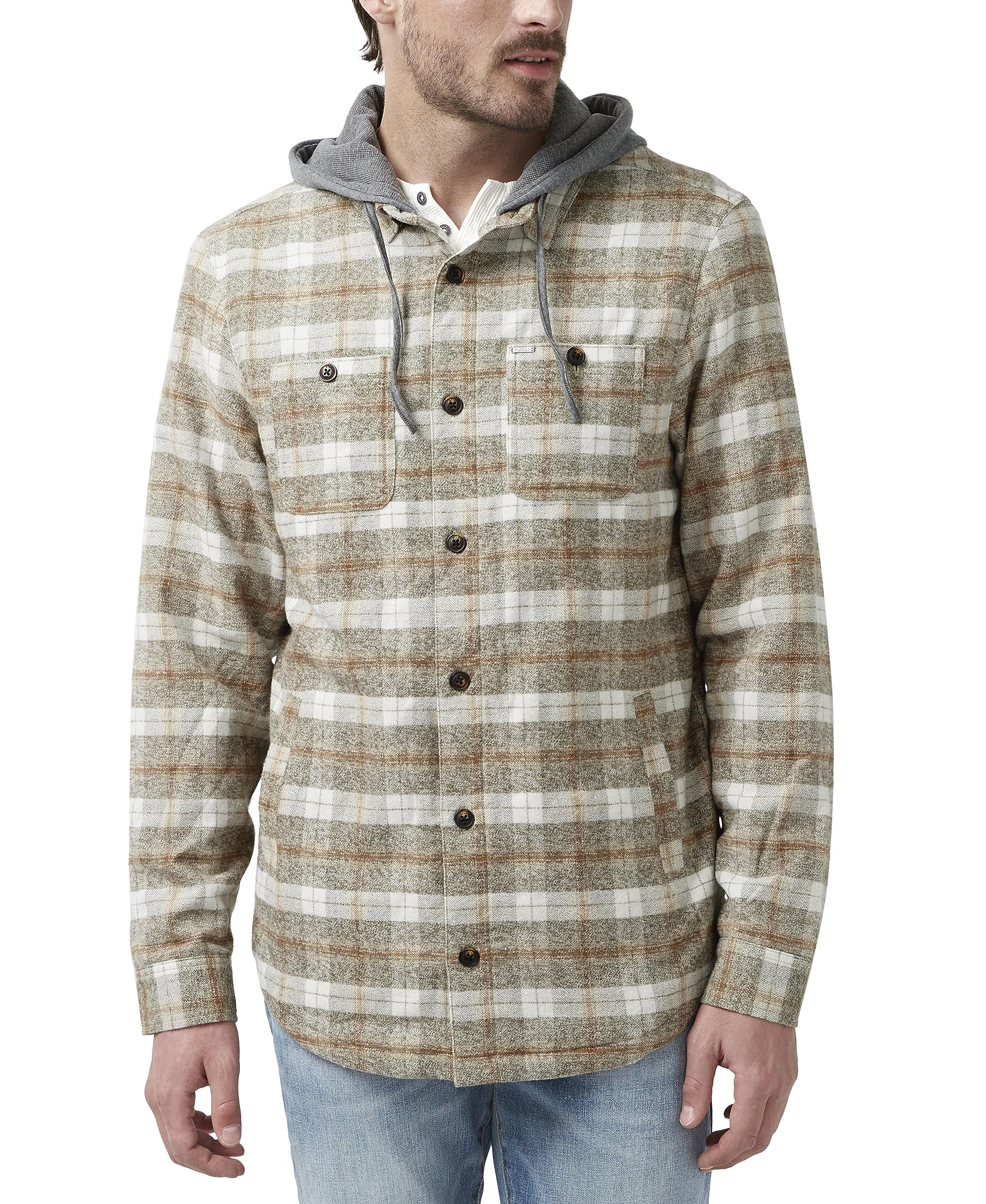 Buffalo David Bitton Men's Shirt Style Shacket Jacket