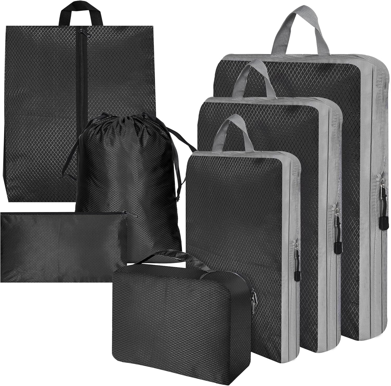 Bepuo 7 Set Travel Accessories,Essentials Compression