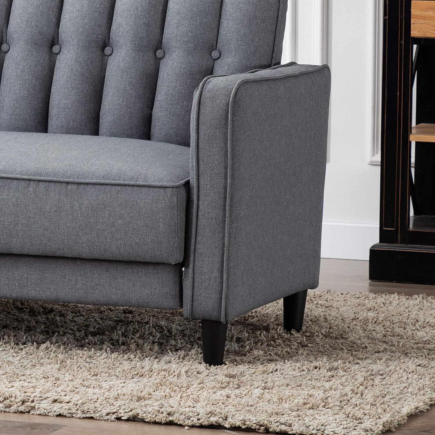 Buy AC Pacific Noah Mid Century Modern ButtonTufted Living Room Sofa