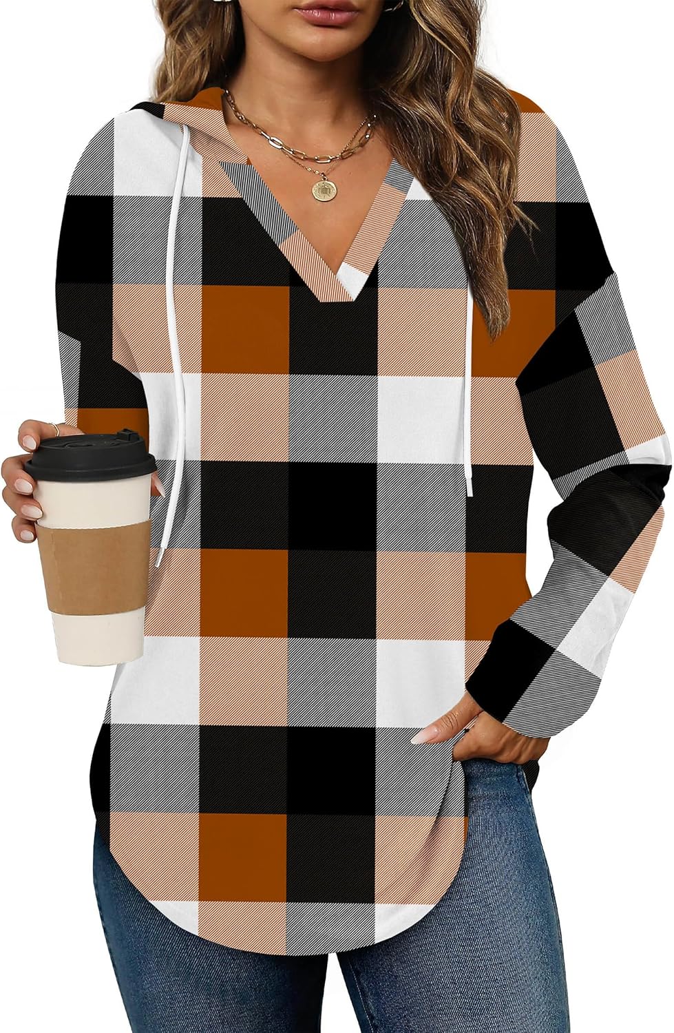 Grace’s Secret Womens Soft Fleece Hoodie Sweatshirts Casual Long Sleeve Shirts Early Fall Fashion Clothing