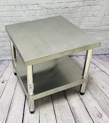 Miniatura 3 de Mesa de acero inoxidable para olla de arroz de gas 20 "pulgadas x 20 pulgadas