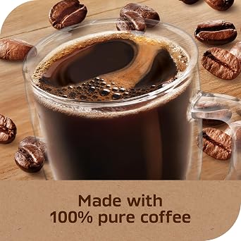 NESCAFE Taster's Choice House Blend Instant Coffee, 2 Jars 14 oz | Light-medium roast House Blend instant coffee; 2 jars, 14 oz each