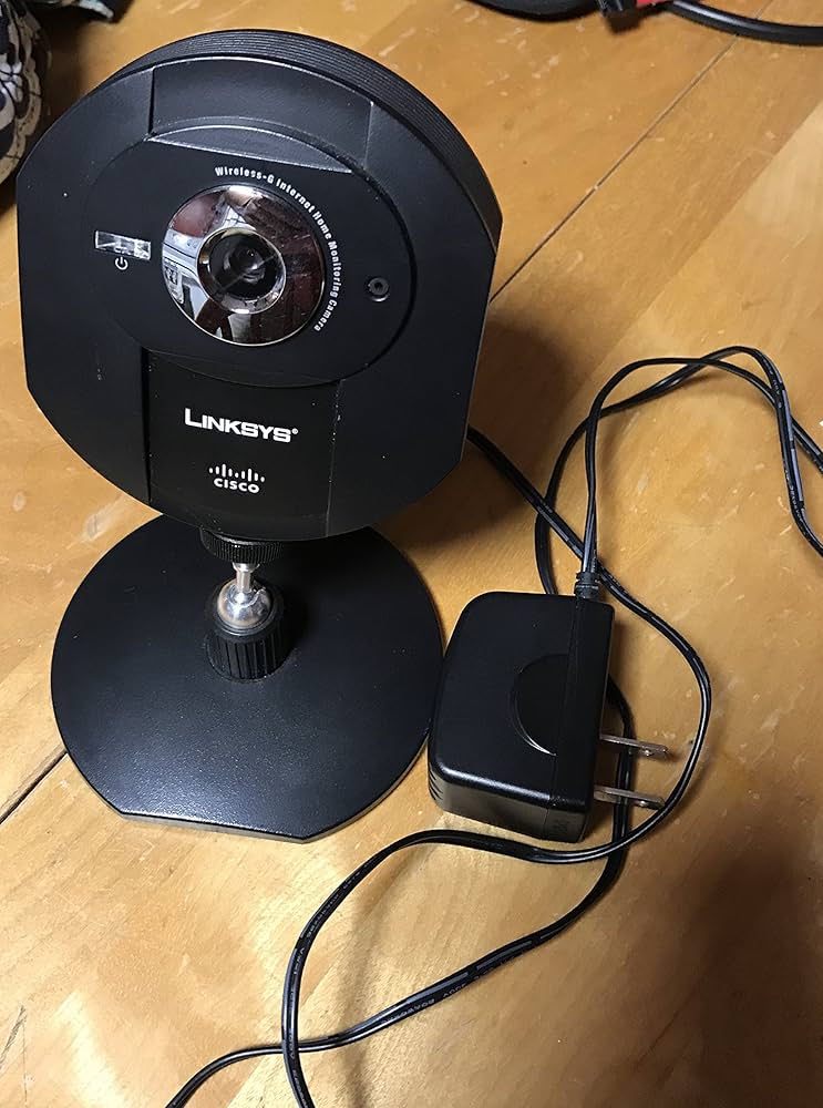 Cisco-Linksys WVC54GCA Webcam 640x480 802.11G Wireless Internet