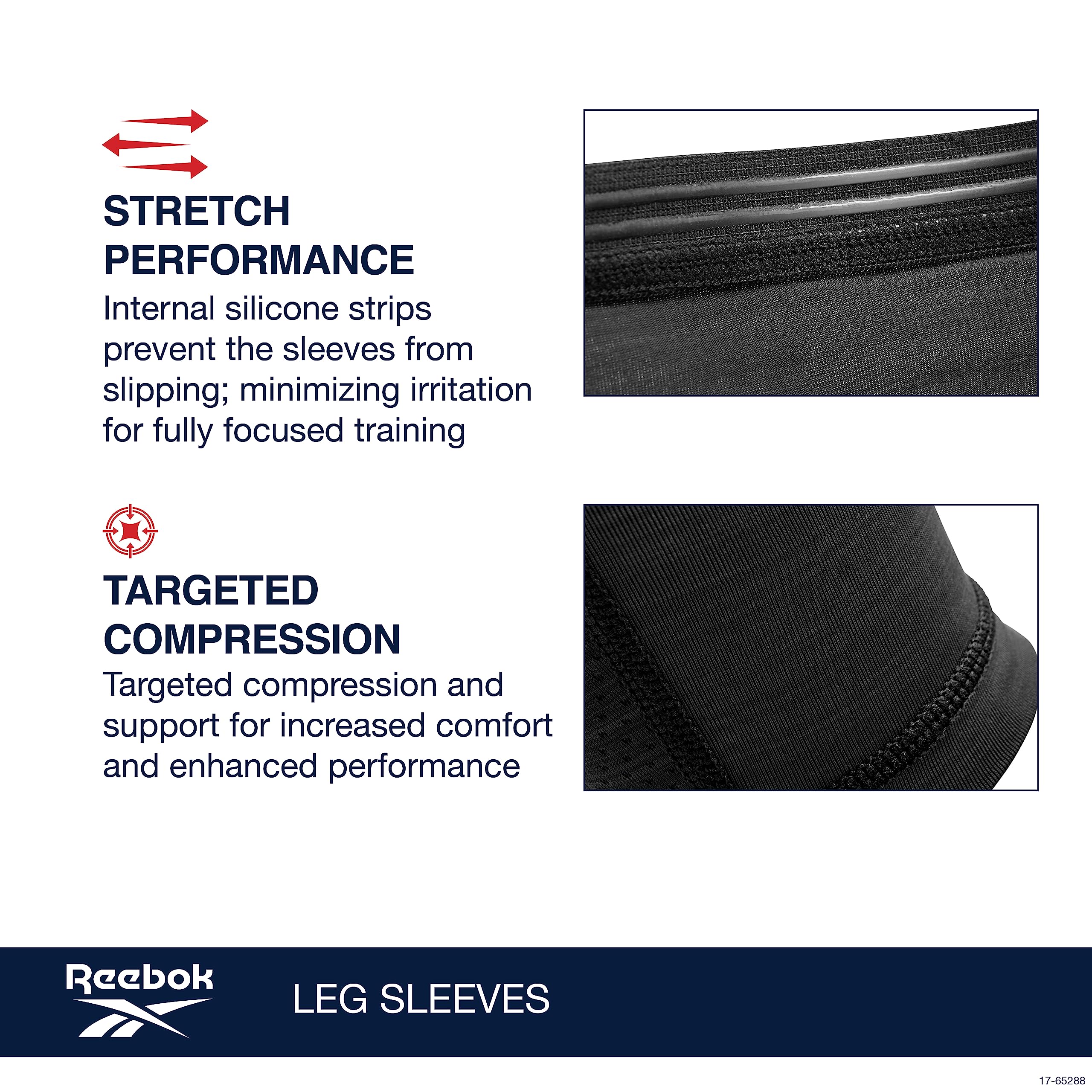 Reebok Manches de jambe