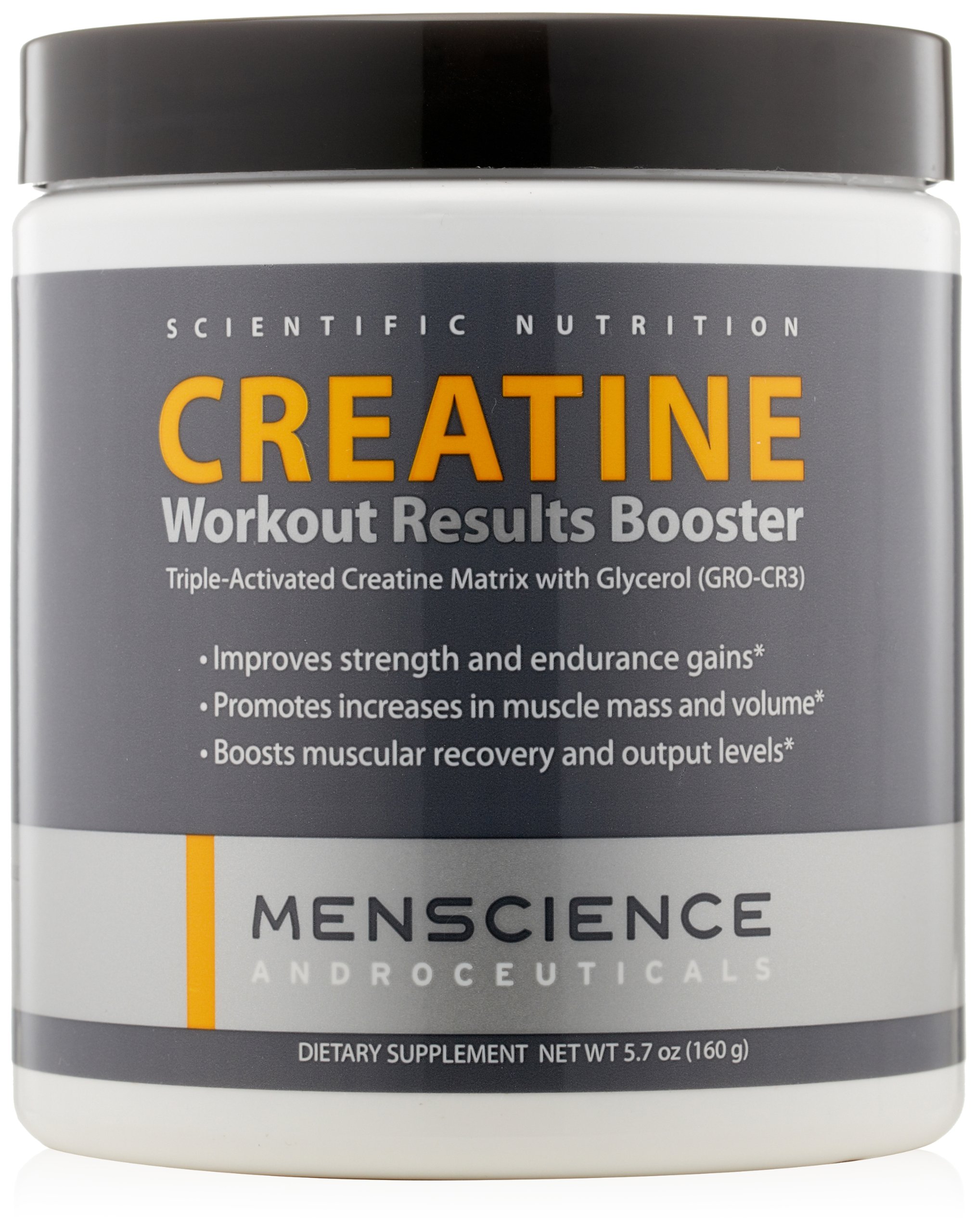 MenScience AndroceuticalsCreatine Workout Results Booster, 5.7 oz