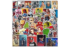 Premium Marvel Vinyl Stickers: Embellish Your Belongings with Iconic Heroes