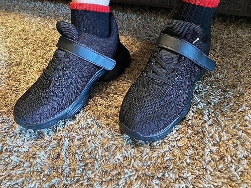 Miniatura 2 de Zapatillas deportivas para niños y niñas, con correa, para correr, para niños pequeños, niños grandes