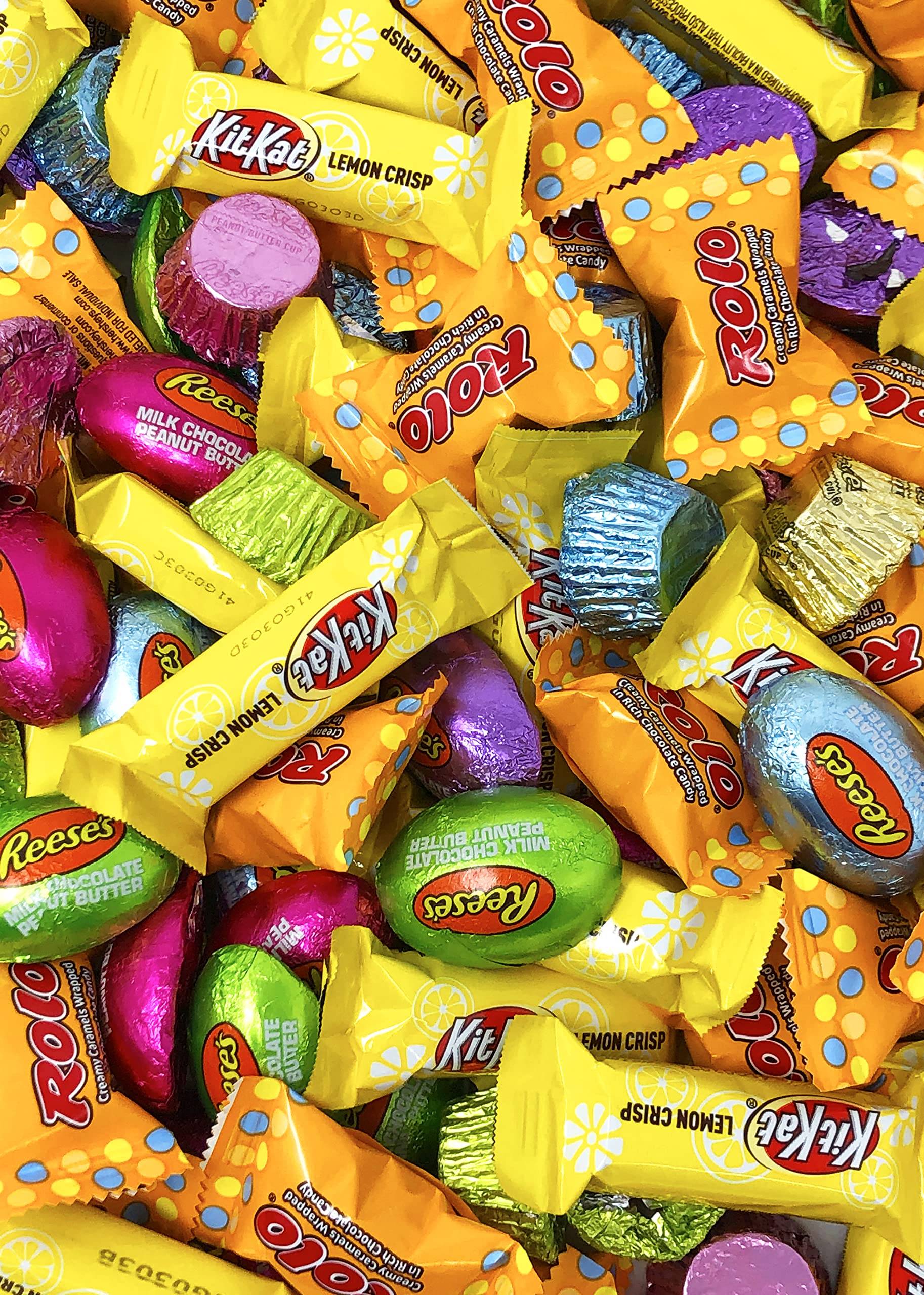 Easter Chocolate Candy Assortment, Bulk Mix of Individually Wrapped