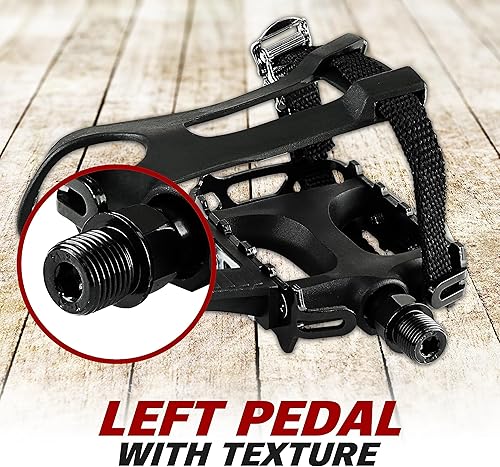 Miniatura 3 de BV Bike Pedal - Universal Fit Bicycle Pedals 916" Compatible, Non-Slip & Durable Lightweight, Fits Most Adult Bikes & MTB Bicycles