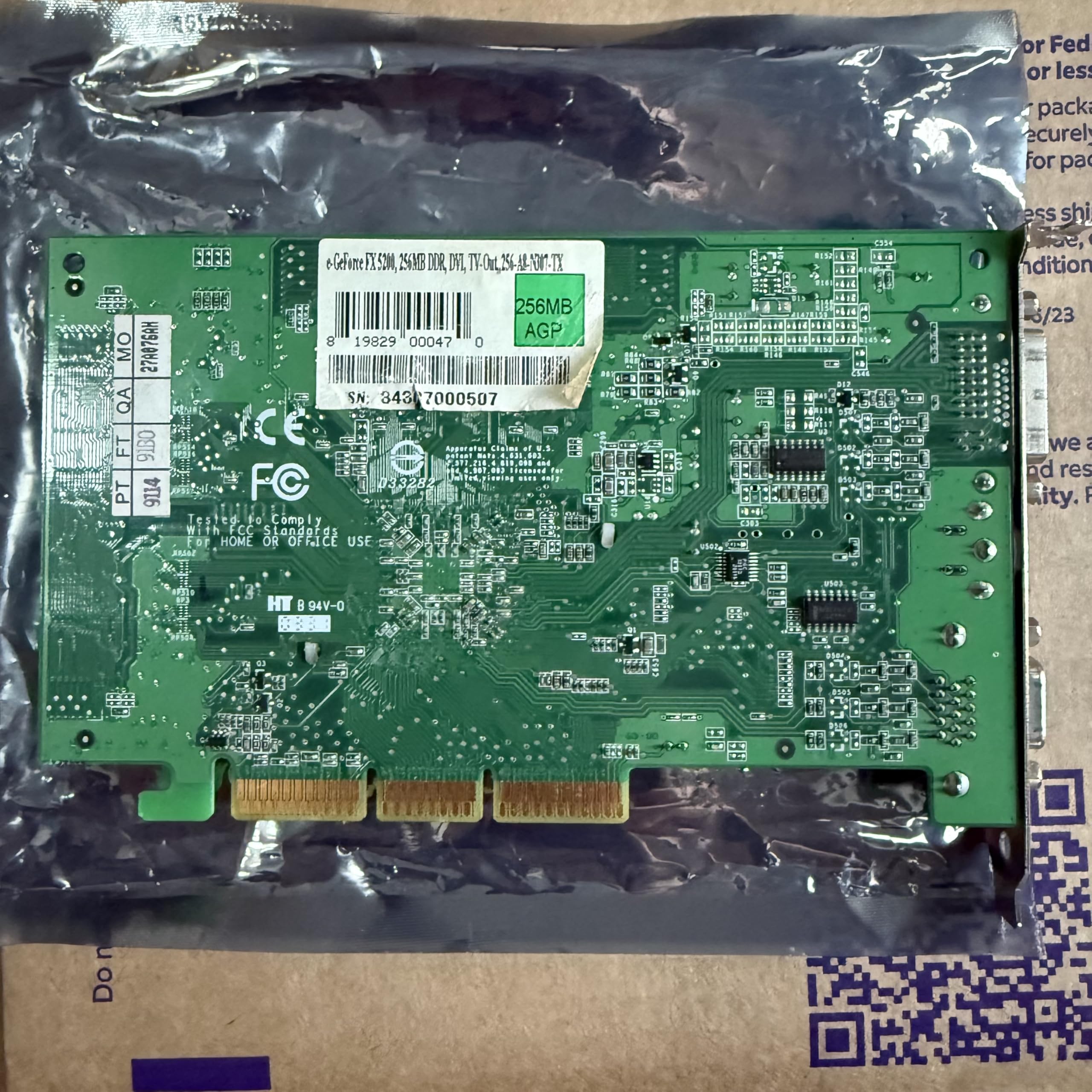 Amazon.com: Pine Technology PV-T34K-UA GeForce FX 5200 256MB DDR