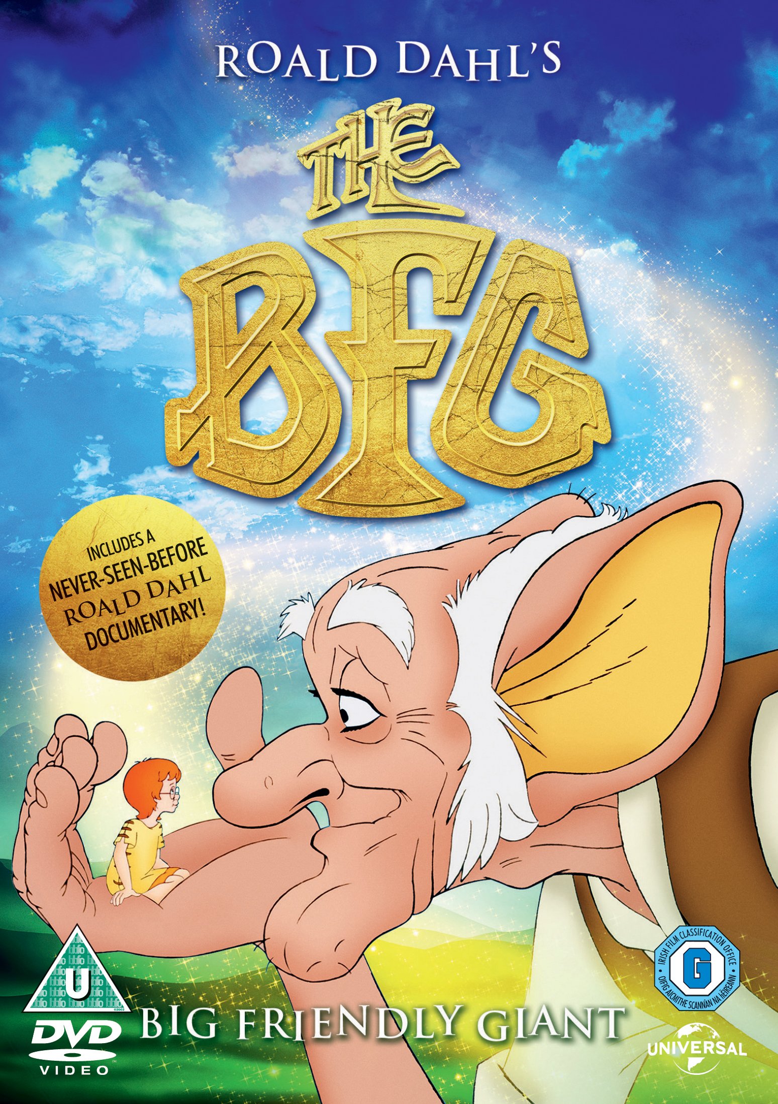 The BFG - Big Friendly Giant (Animated) DVD
