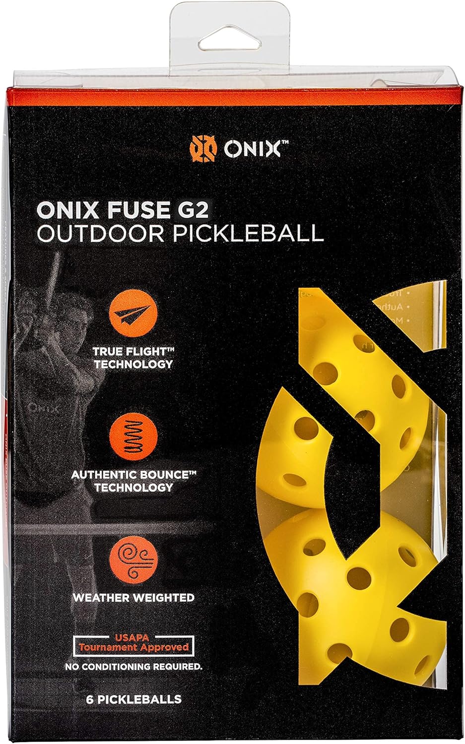 Onix Fuse G2 Outdoor Pickleball Balls Ready to Play Buy Online at Best