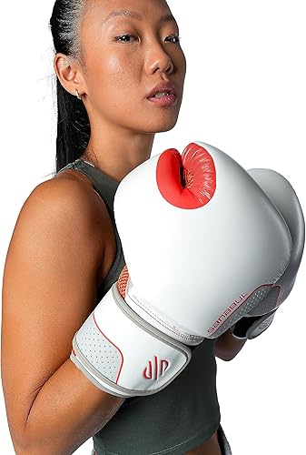 Miniatura 2 de Sanabul Hyperstrike - Guantes de boxeo para mujer, guantes de kickboxing MMA Muay Thai, entrenamiento Sparring Punching Heavy Bag.