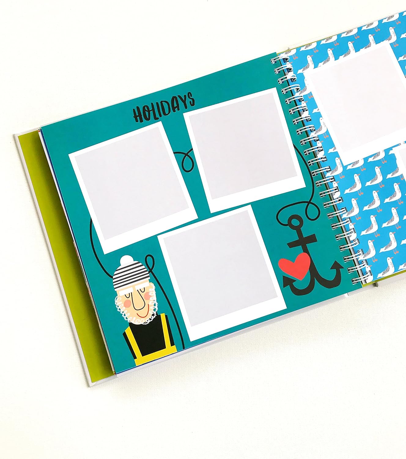 Lucy Darling Baby Journal - Stylish, Eco-Friendly 106 Pages for Recording Precious Milestones, Just Add Photos and Writing