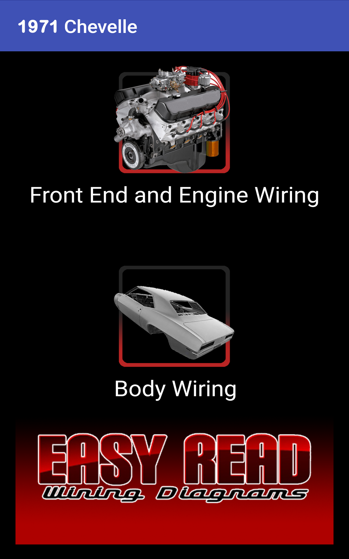 1971 Chevelle Wiring Diagram App on Amazon Appstore