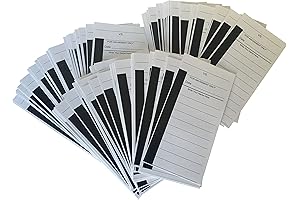 10 Line Football Sports Strip Cards. Full Size. Pool Cards Pack of 50.