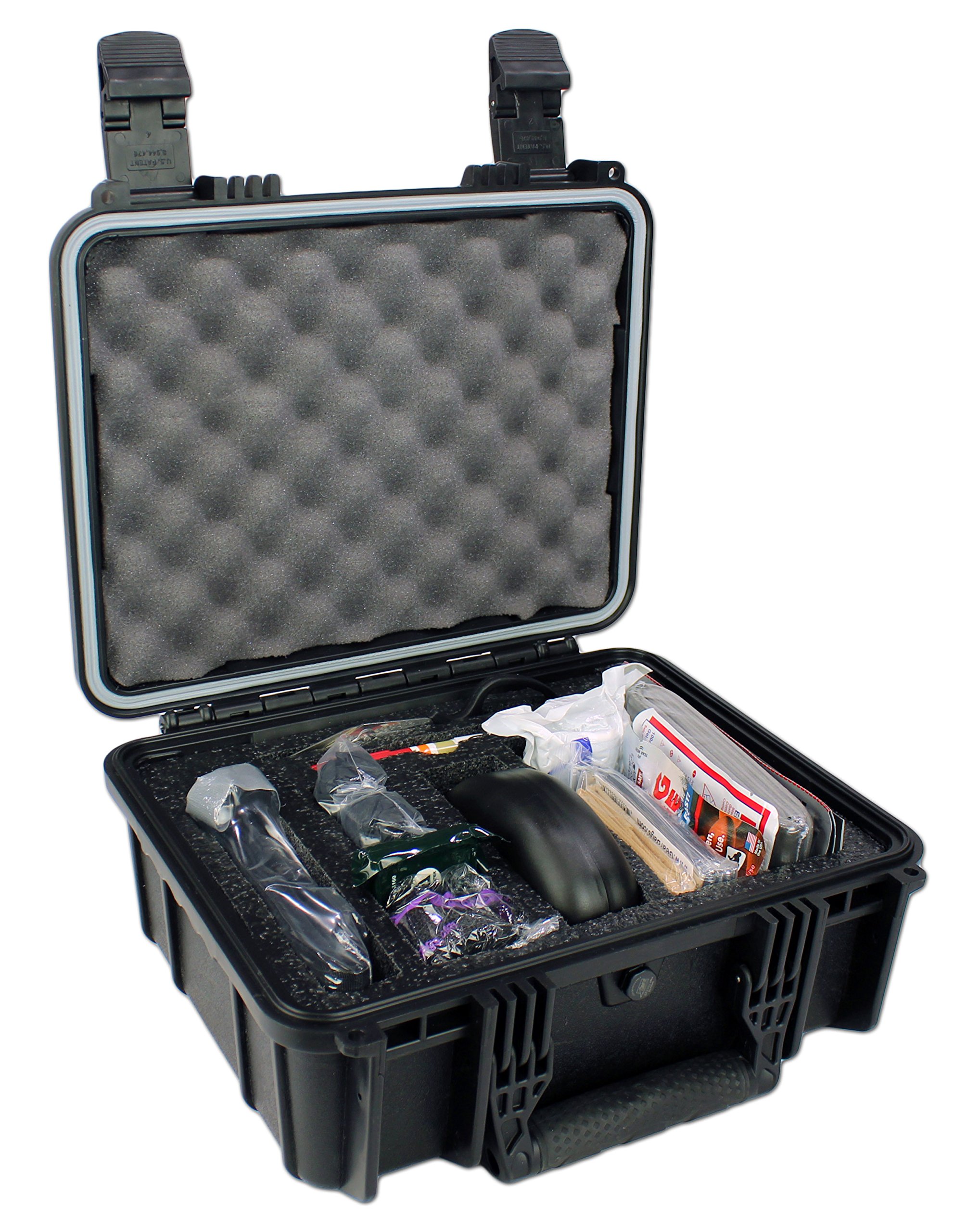 Lightning X Premium Gun Range Trauma & Bleeding First Aid Kit in ATWT Hard Case - Custom