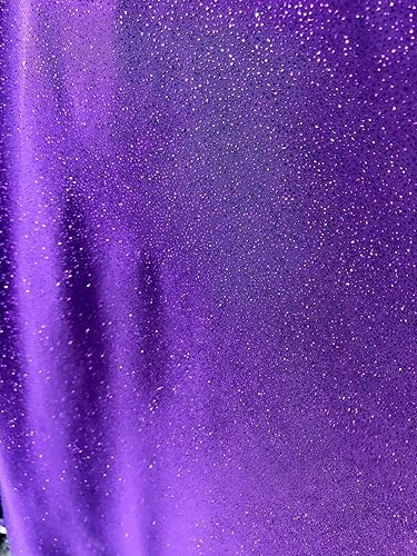 Miniatura 5 de New Creations Fabric & Foam Inc, The Yard, tela elástica con purpurina iridiscente brillante de 5860 pulgadas de ancho, diseño Selena