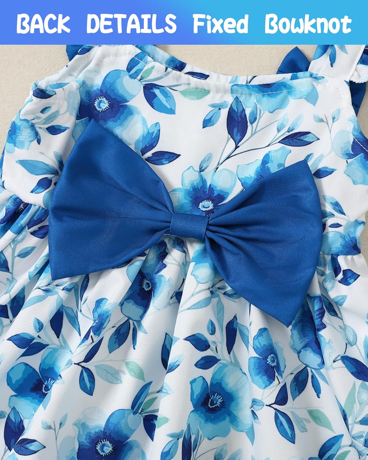 Baby Girl Dress Newborn Girls Summer Boho Dresses Infant Sleeveless Flower Sundress Todddler Baby Clothes - Image 6