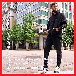 Champion Men's Reverse Weave Joggers, C Logo