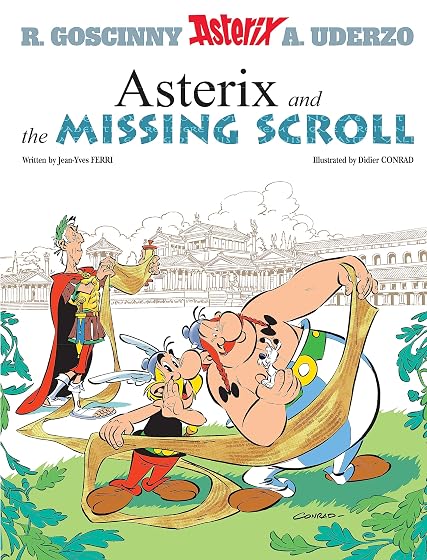 Asterix and the missing scroll