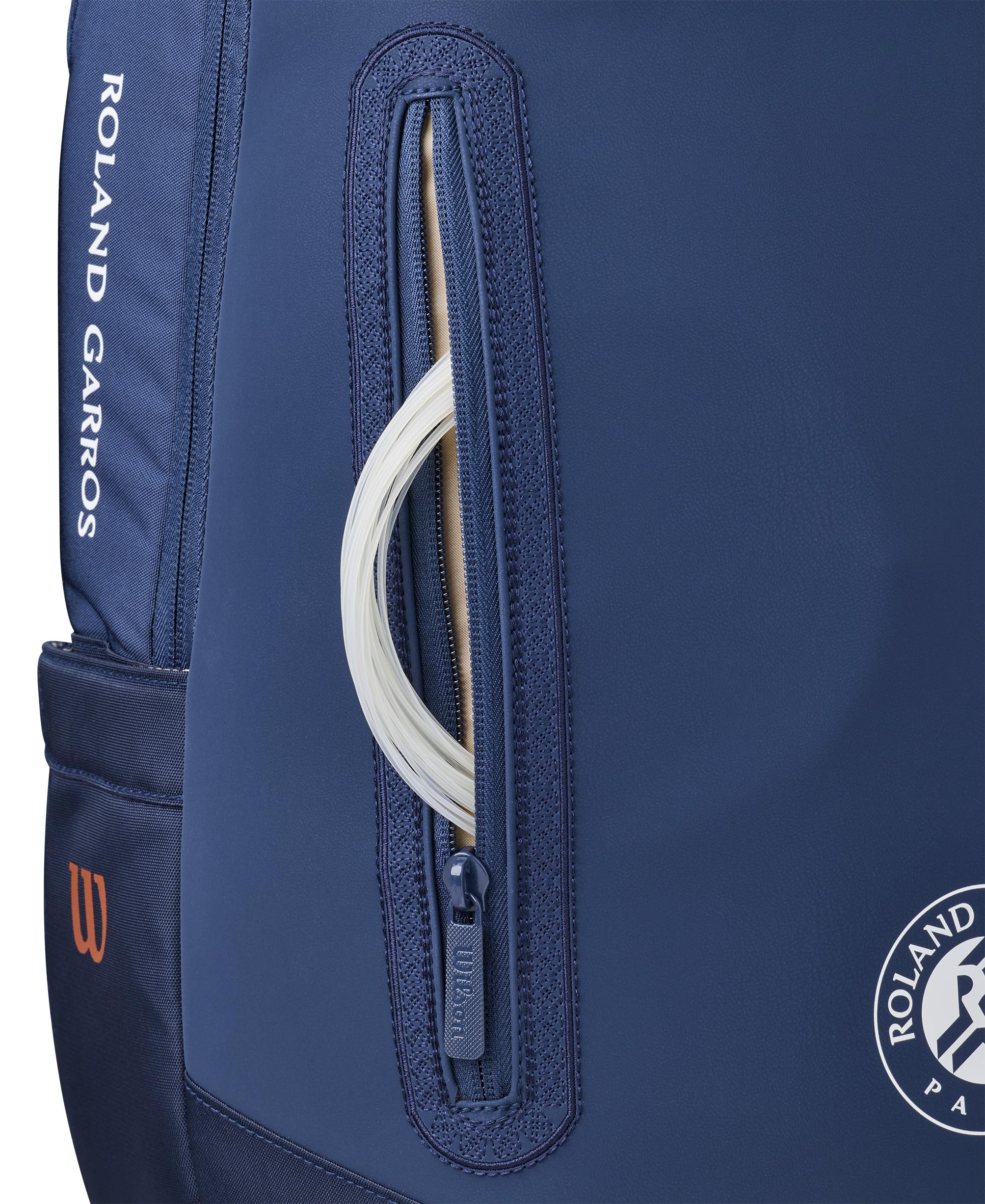 Wilson Roland Garros 2026 SESSIONSOIRE Tennisschlägertasche für 2 bis 9 Schläger (basierend auf mittleren Schlägern)