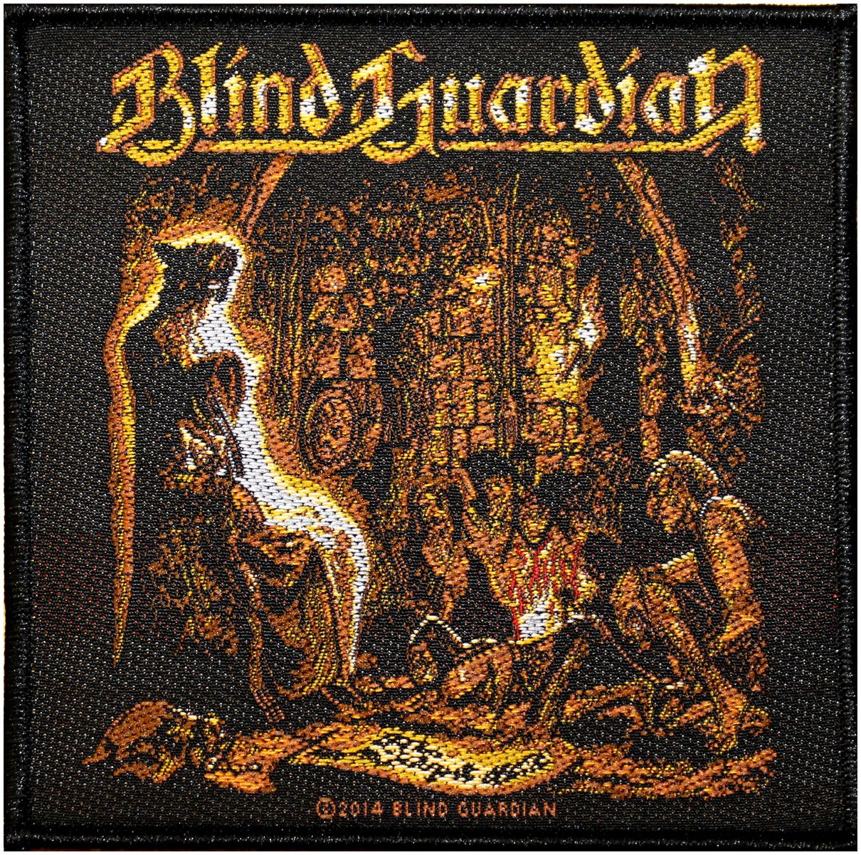 BLIND GUARDIAN Aufnäher TALES OF THE TWILIGHT Patch gewebt 10 x 10 cm